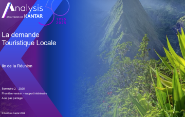 ÉTUDE SUIVI DE LA DEMANDE TOURISTIQUE LOCALE À LA RÉUNION 2EME SEMESTRE 2025
