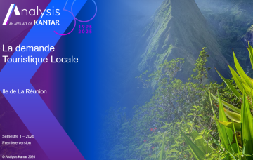 ÉTUDE SUIVI DE LA DEMANDE TOURISTIQUE LOCALE À LA RÉUNION 1ER SEMESTRE 2026